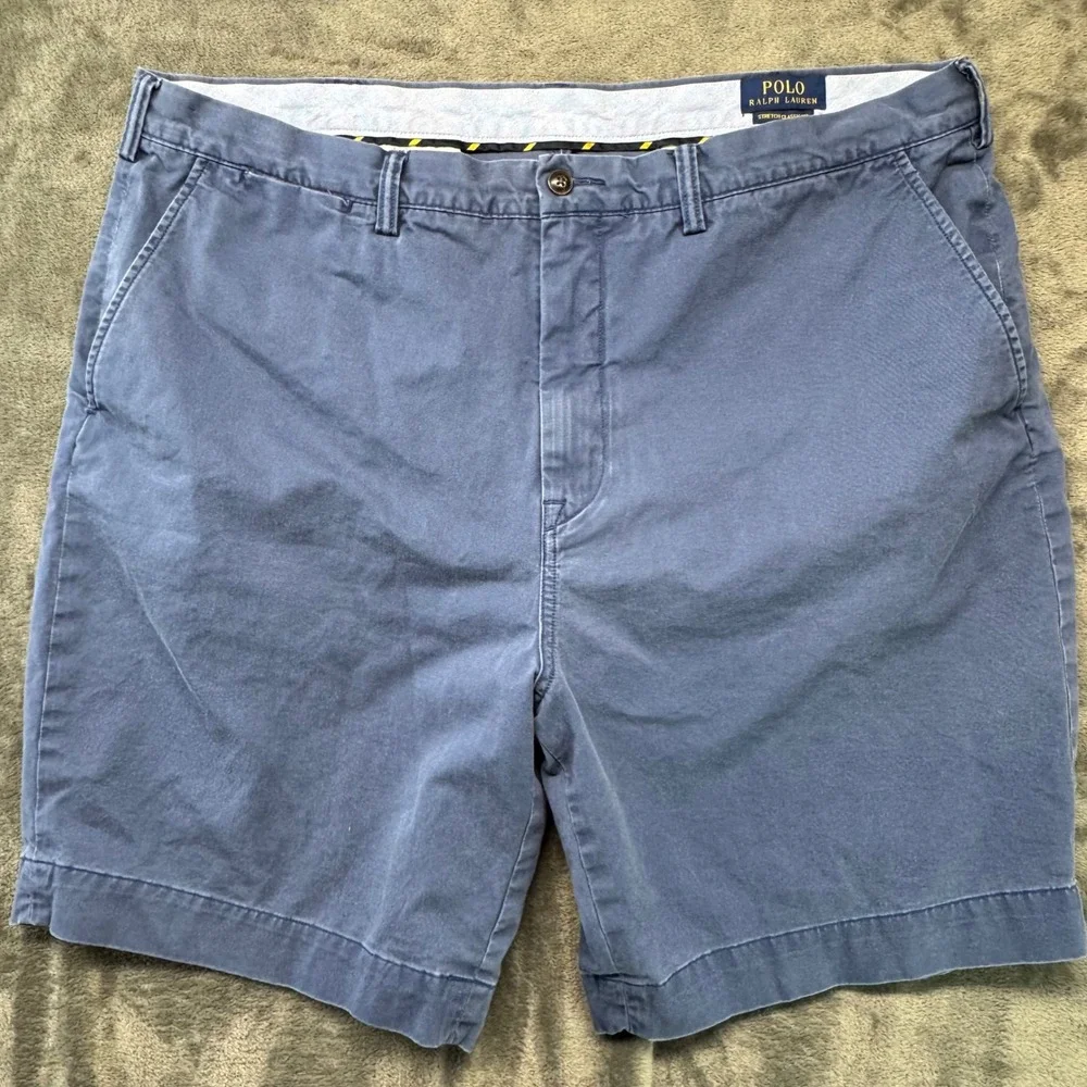 Polo Ralph Lauren Chino Shorts Stretch Cotton Twill‎ Classic Fit Size 40